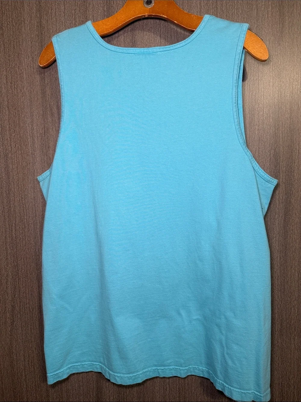 Oklahoma State University Blue and White Comfort Colors Tank Size Medium EUC